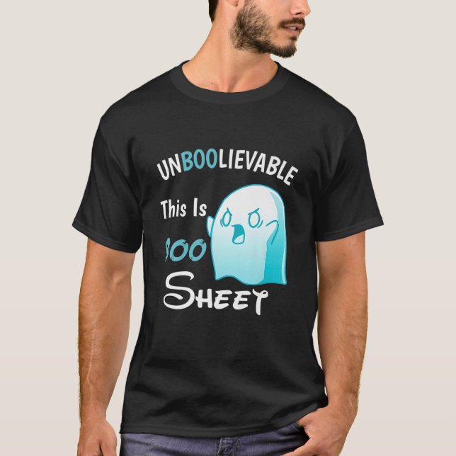Unverbesserlich, das ist ein Bootschild, Halloween T-Shirt (Vorderseite)