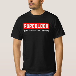 Unverblendet Unvaxxed Unafram Pureblut T-Shirt