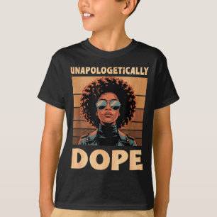 Unverblümt Afro Frau Vintage 70er  T-Shirt