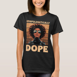 Unverblümt Afro Frau Vintage 70er T-Shirt