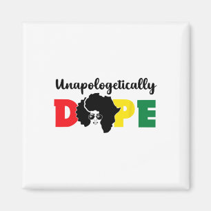 Unverblümt Drug Black History Month afrikanisch Magnet