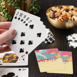 Unverblümt kühne feminine Aussage Spielkarten