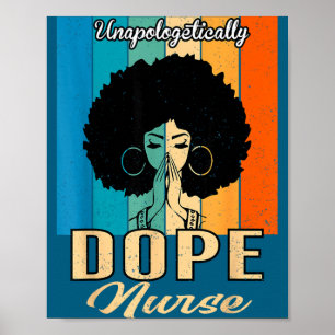 Unverblümt Pfleger Vintage - Juneteenth Pfleger Poster