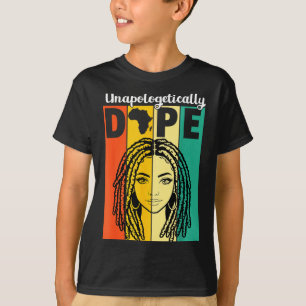 Unverblümt Schwarze Geschichte Locd Frau Mädchen F T-Shirt