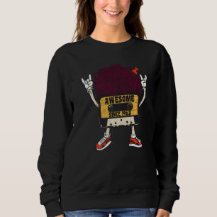 Unverblümt schwarzes Großartiges seit 1963 afrikan Sweatshirt