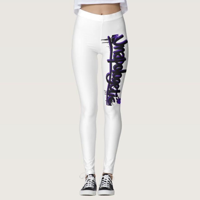Unverblümte Leggings (Vorderseite)