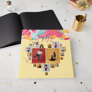 Unverblümte Personalisierte Weibliche Fotocollage Gästebuch