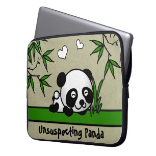 Unverdächtiger Panda Laptopschutzhülle