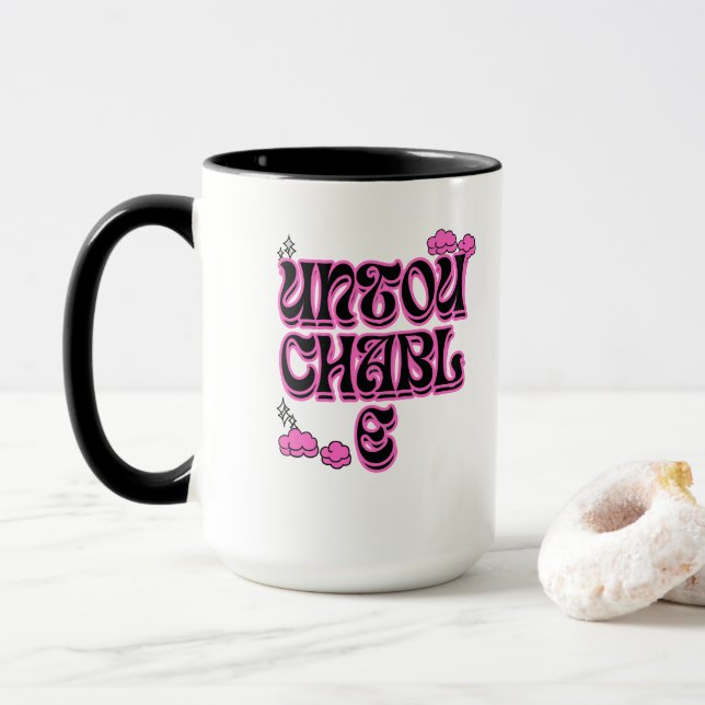 UNVERFÜGBAR – High Value Baddie Energy Mug Tasse (Mit Donut)