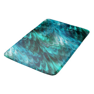 unvergleichlicher Kelpie teal : Badematte