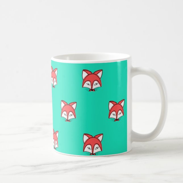 unverschämte Fuchs-Tasse Tasse (Rechts)