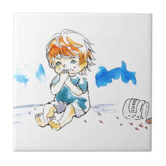 Unverschämte Plätzchen-Esser-Farbe Fliese