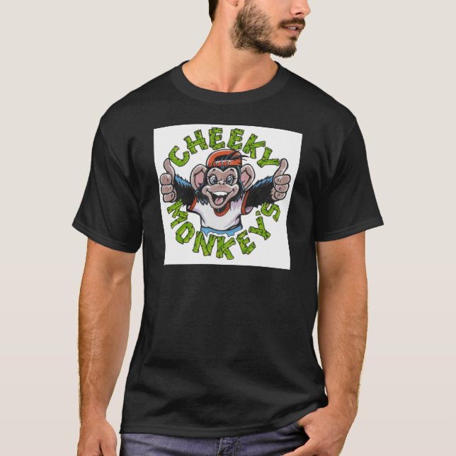 UNVERSCHÄMTER AFFE T-Shirt (Vorderseite)