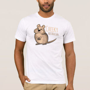 Unverschämter australischer niedlicher Quokka T - T-Shirt