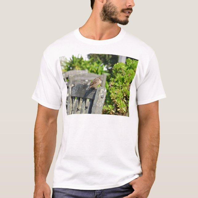 Unverschämter Spatz T-Shirt (Vorderseite)