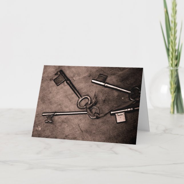 Unverschlossen Karte (Vorderseite)