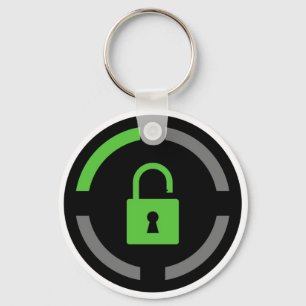 Unverschlossene Errungenschaft Schlüsselanhänger