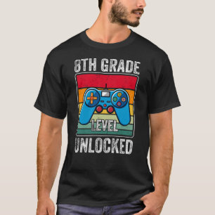 Unverschlossene Kinder der achten Klasse zurück zu T-Shirt