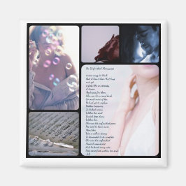 unvollendetes ManuskripGedicht bearbeiten 2 Magnet