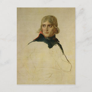 Unvollendetes Portrait von General Bonaparte Postkarte