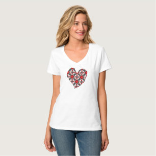 Unvollkommene Joker Herz T-Shirt