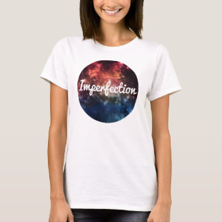 Unvollkommenheits-Kleidergalaxie-Aura-T-Shirt T-Shirt