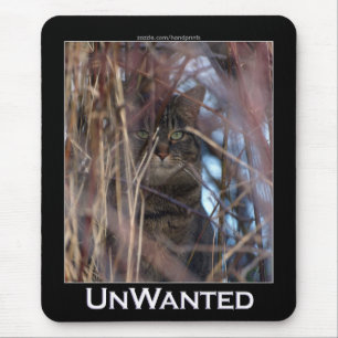 UnWanted Feral Cat Mousepad