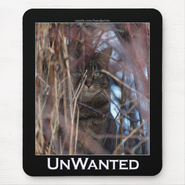 UnWanted Feral Cat Mousepad (Vorne)