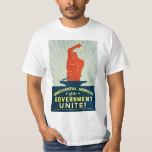 Unwesentliche Arbeitskräfte der Regierung T-Shirt