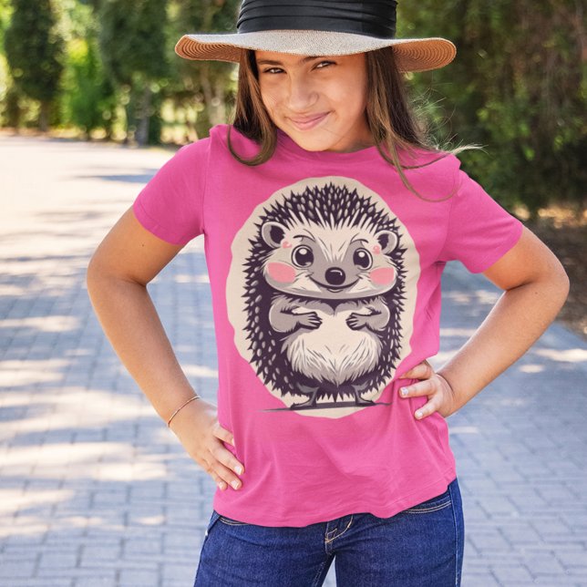 Unwiderstehlich Niedlicher Igel Hedgie T-Shirt (Von Creator hochgeladen)