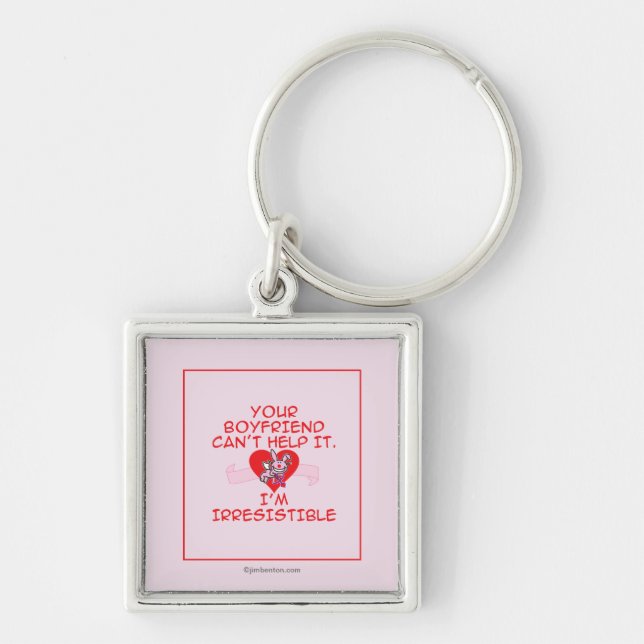 Unwiderstehlich Schlüsselanhänger (Vorne)