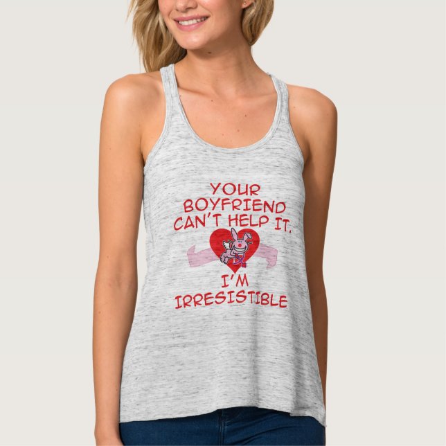 Unwiderstehlich Tank Top (Vorderseite)