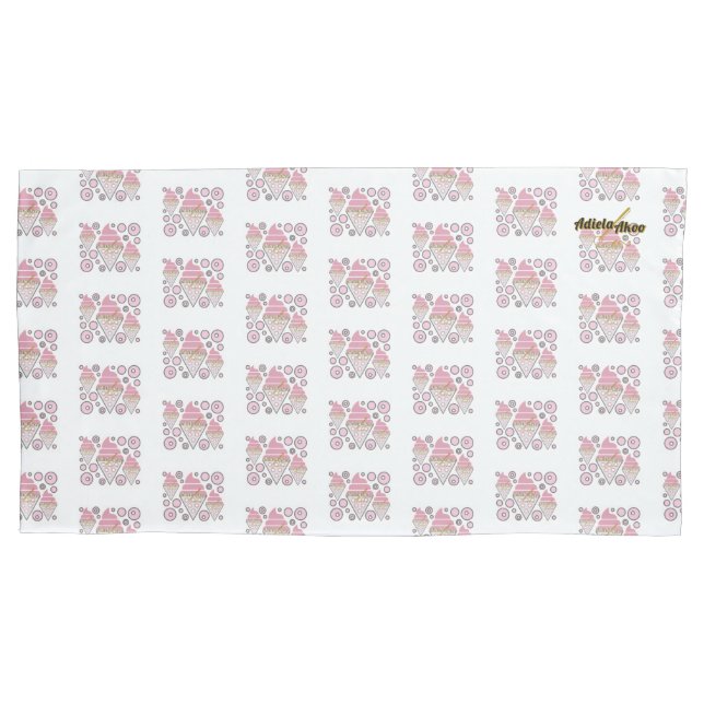 Unwiderstehliche Eiscreme-Pillowcases Kissenbezug (Vorderseite)