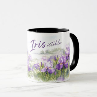 Unwiderstehliche Iris für Frühlingsgärtner Tasse