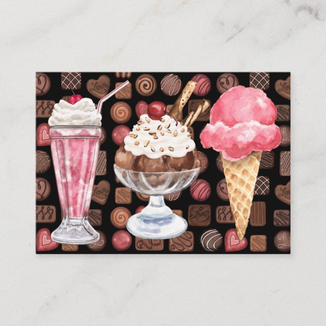 Unwiderstehliche Visitenkarte durch SRF (Vorderseite)