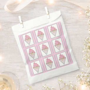Unwiderstehliches Eiscreme Gefälligkeitsbeutel von Geschenktütchen