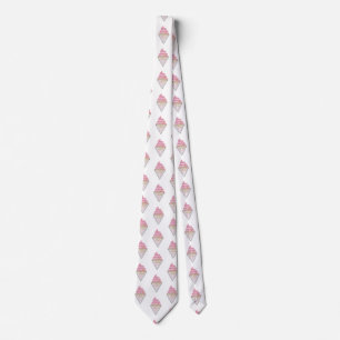 Unwiderstehliches Eiscreme Neck Tie von Adiela Ako Krawatte