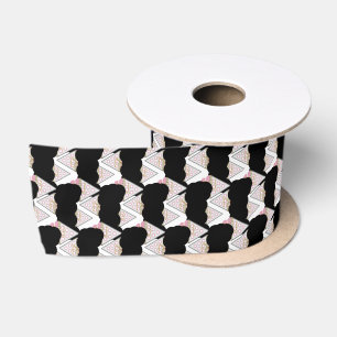 Unwiderstehliches Eiscreme Schmelz Sprinkles Band Satinband