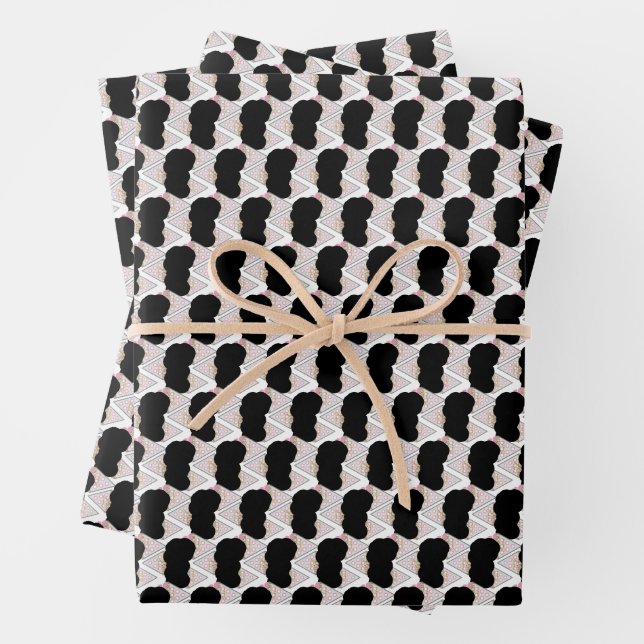 Unwiderstehliches Eiscreme Schmelze Sprinklen Geschenkpapier Set (Beispiel)