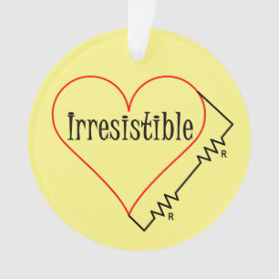 Unwiderstehliches Herz Ornament