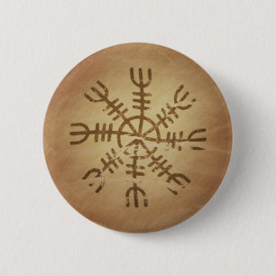 Unwiderstehlichkeit Alte isländische Magie Button