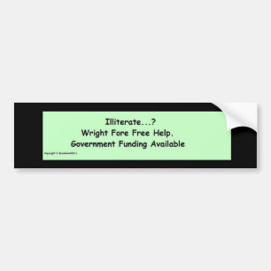 unwissend autoaufkleber