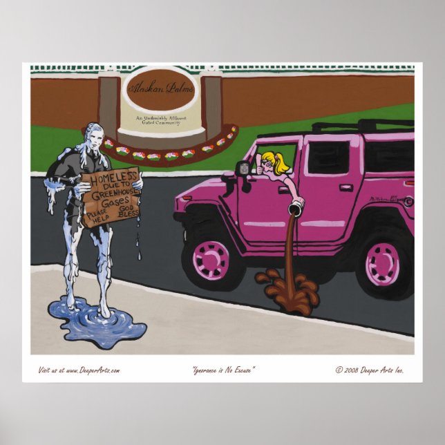 Unwissenheit ist keine Entschuldigung Poster (Vorne)