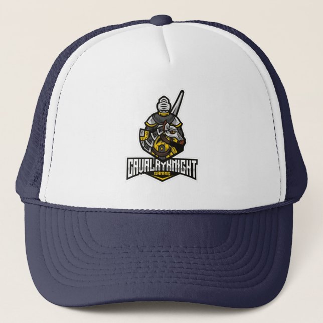 Unwohnliche Ritter Truckerkappe (Vorderseite)