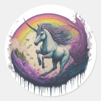 unwürdig runder aufkleber