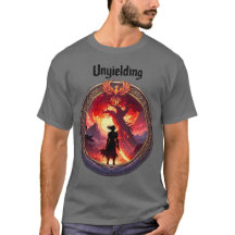Unyielding: Der Pfad des einsamen Kriegers T-Shirt