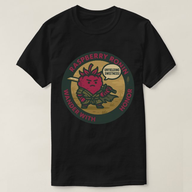 Unyielding Sweetness Warrior Raspberry  T-Shirt (Design vorne)