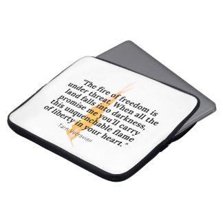 Unzählige Flammen - Laptop-Sieb Laptopschutzhülle