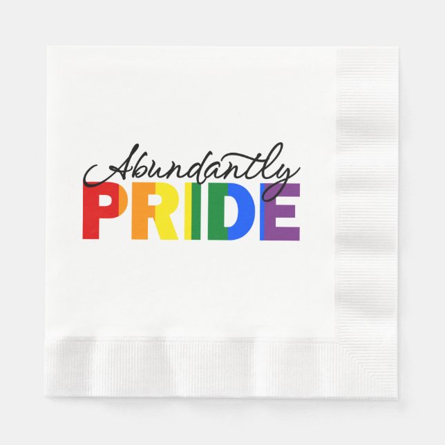 Unzählige Pride Paper Napkin Serviette (Vorderseite)