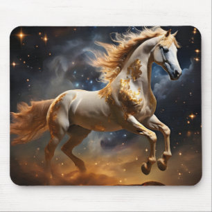 Unzählige Sterne, strahlende Galaxien-Weltraumstar Mousepad